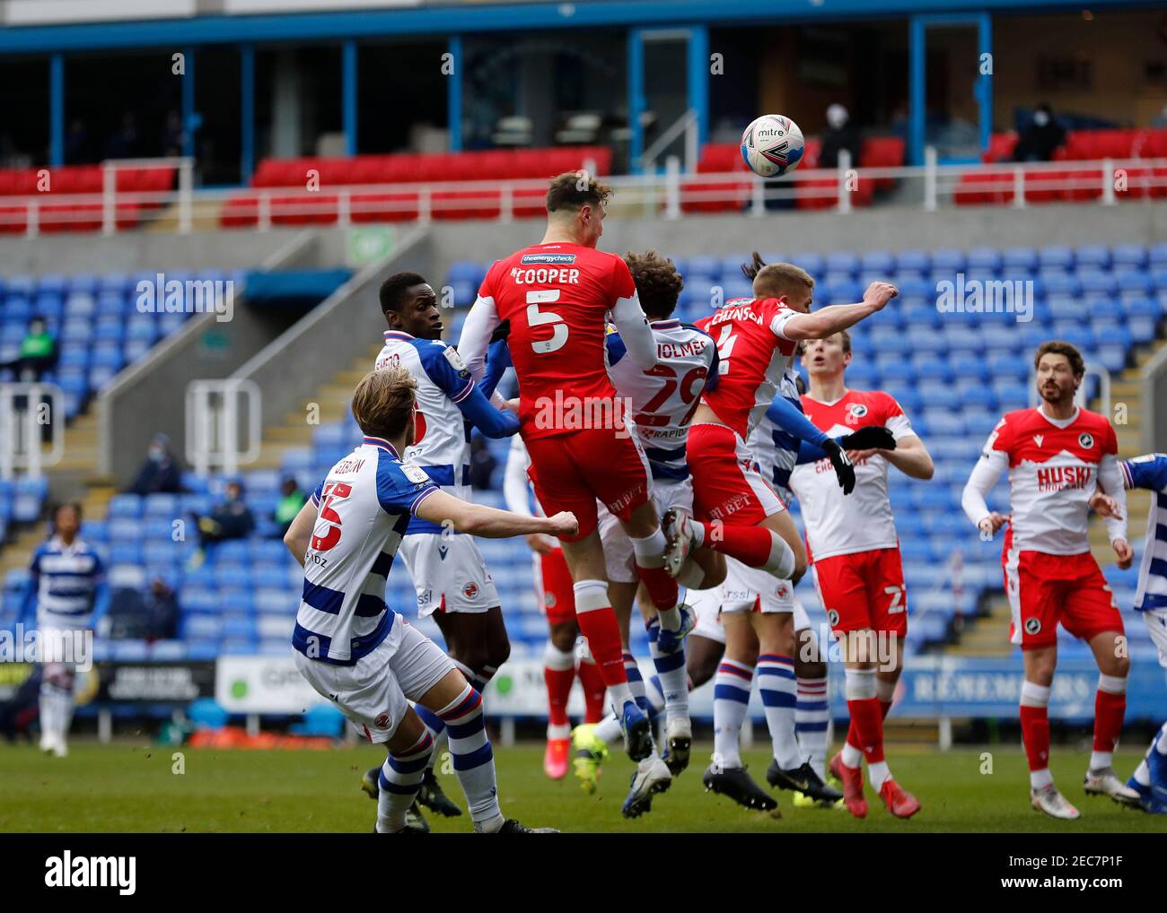 Madejski Stadium, Reading, Berkshire, UK. 13th Feb, 2021. English