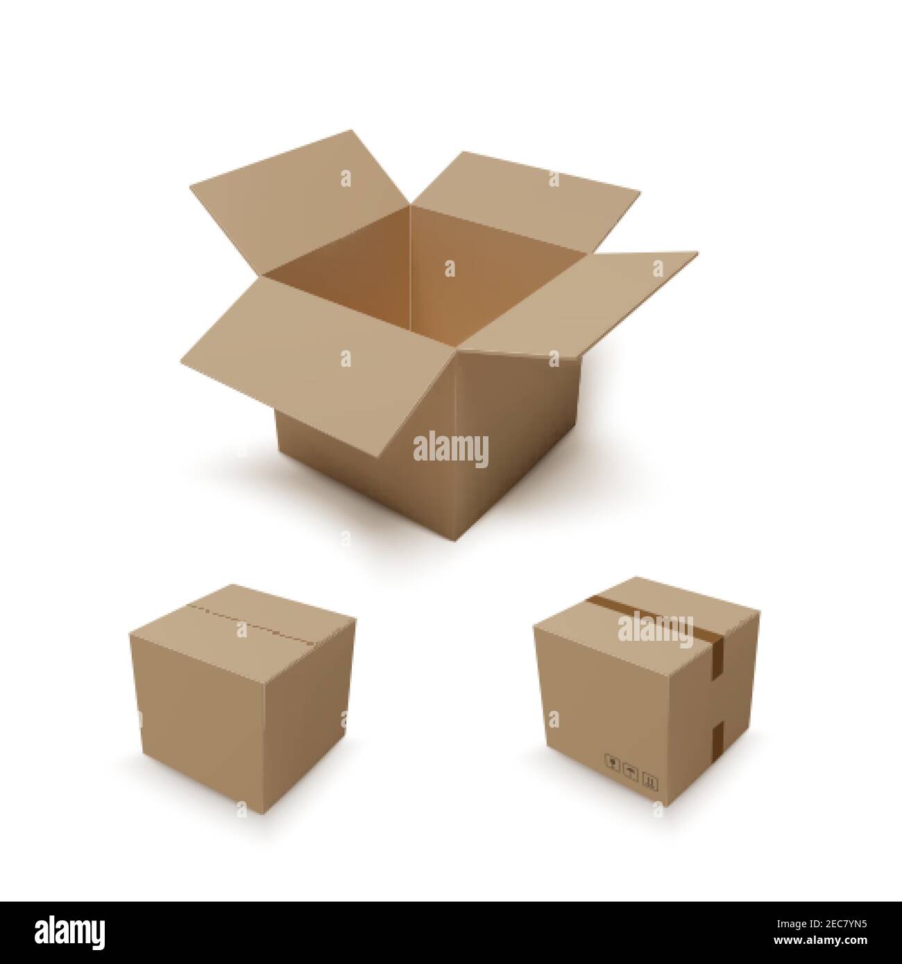 open and closed box