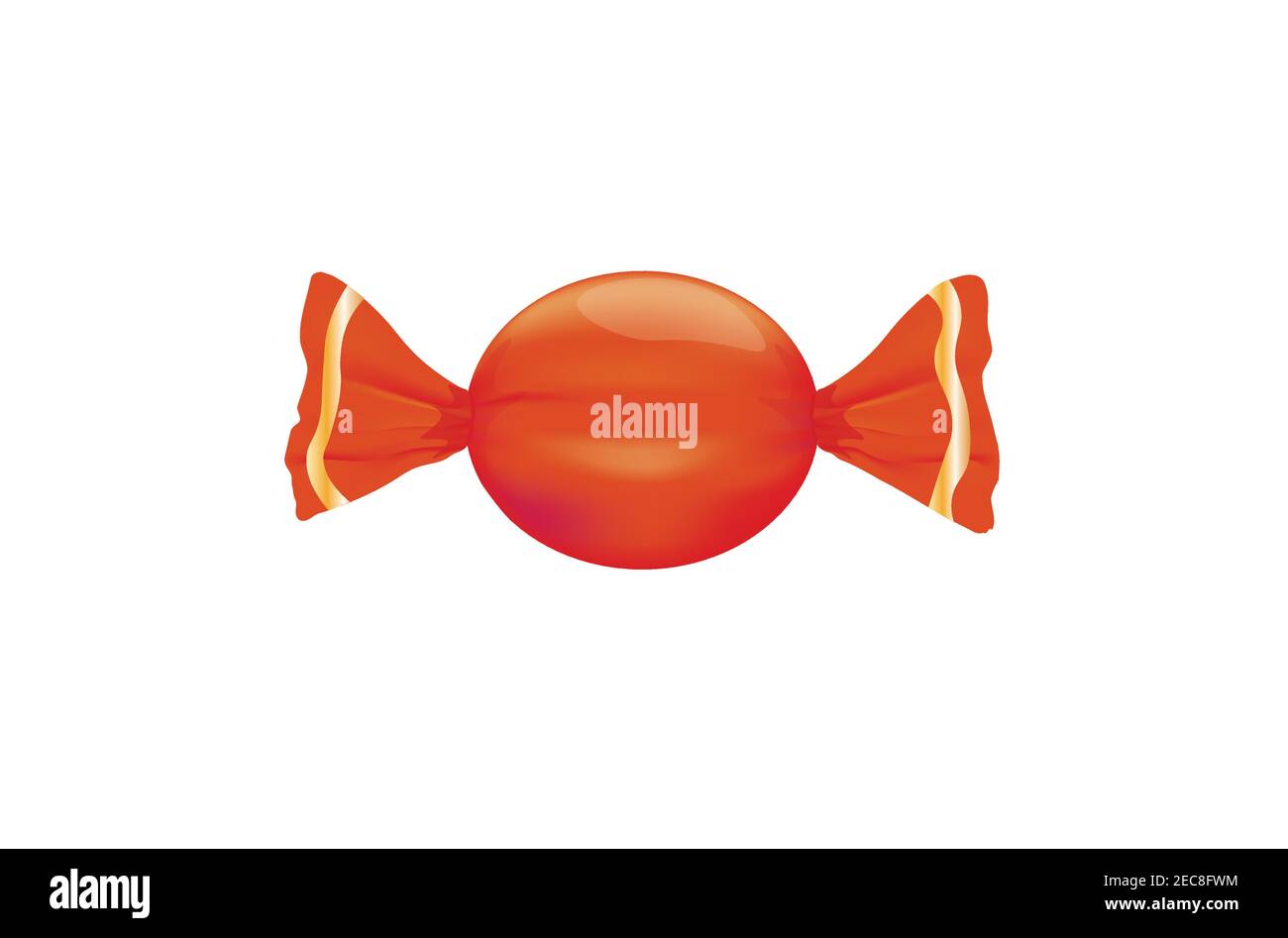 Red candy bonbon. vector illustration Stock Vector Image & Art Alamy