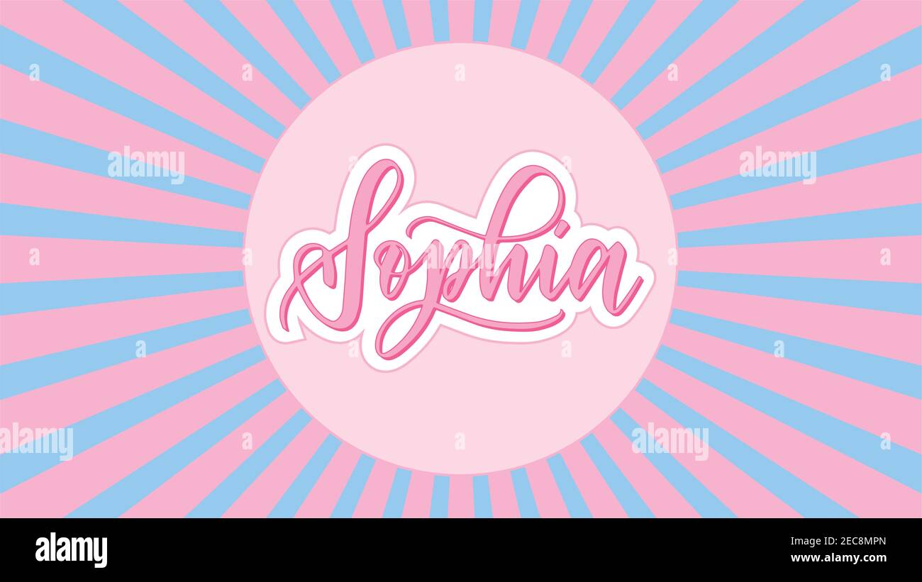 Daughter Sophia Stock Vector Images - Alamy