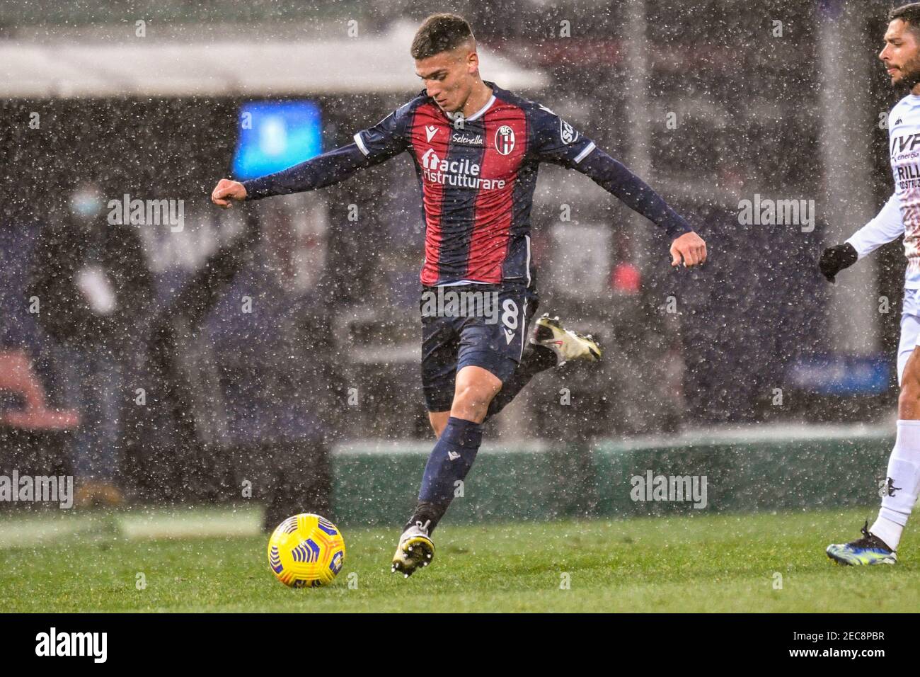 Bologna, Italy. 12th Feb, 2021. Bologna, Italy, Renato Dall'Ara stadium, February 12, 2021