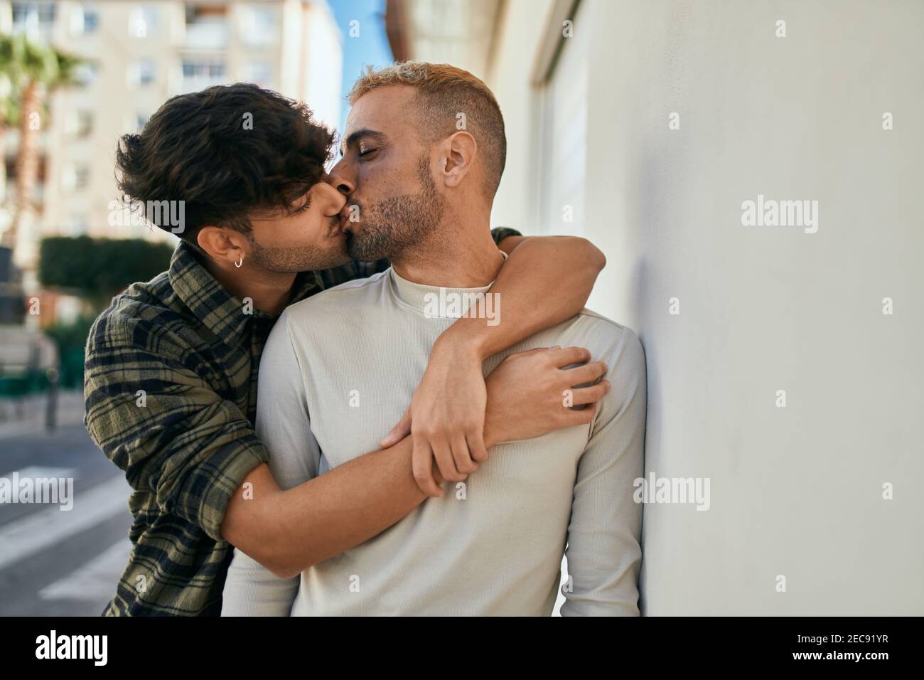 Latino Guys Kissing