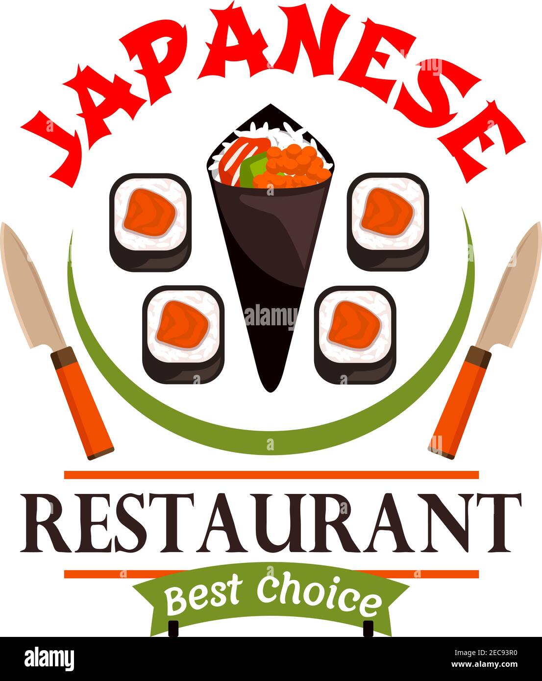 Sushi knives Stock Vector Images Alamy