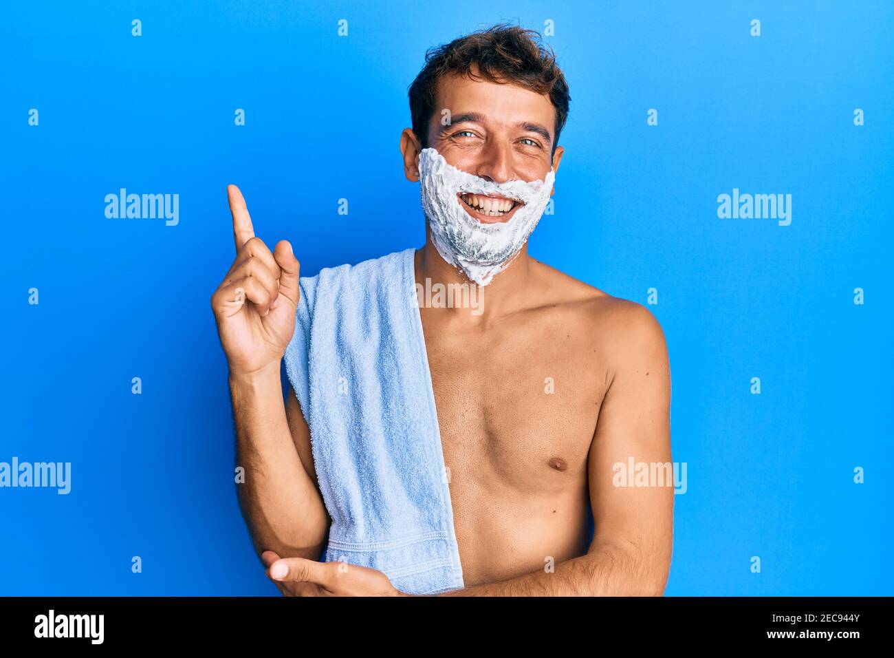 Foam hand finger pointing one hires stock photography and images Alamy