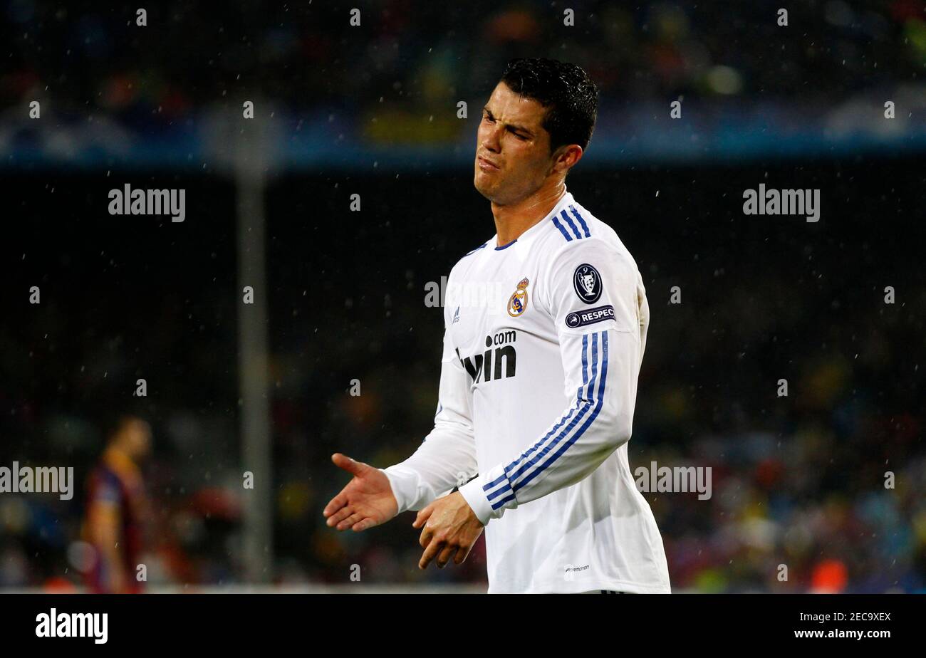 Football - FC Barcelona v Real Madrid UEFA Champions League Semi Final Second Leg - The Nou Camp, Football - FC Barcelona v Real Madrid UEFA Champions League Semi Final Second Leg - The Nou Camp,