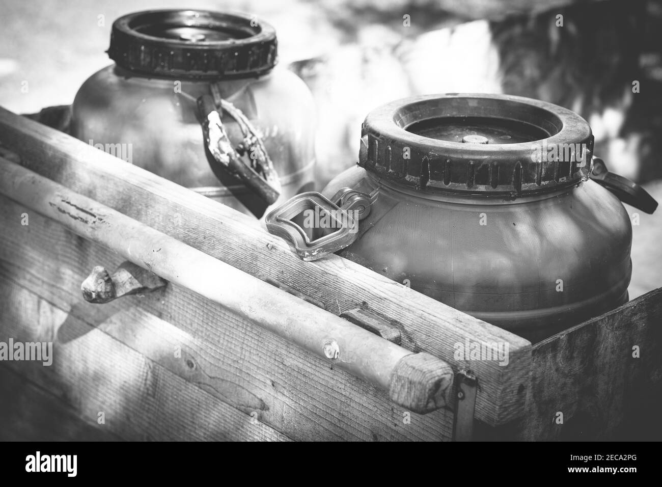 Wine making in western Greece Stock Photo Alamy