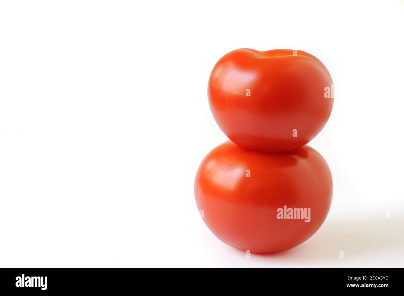 Tomatos isolated on white background Stock Photo