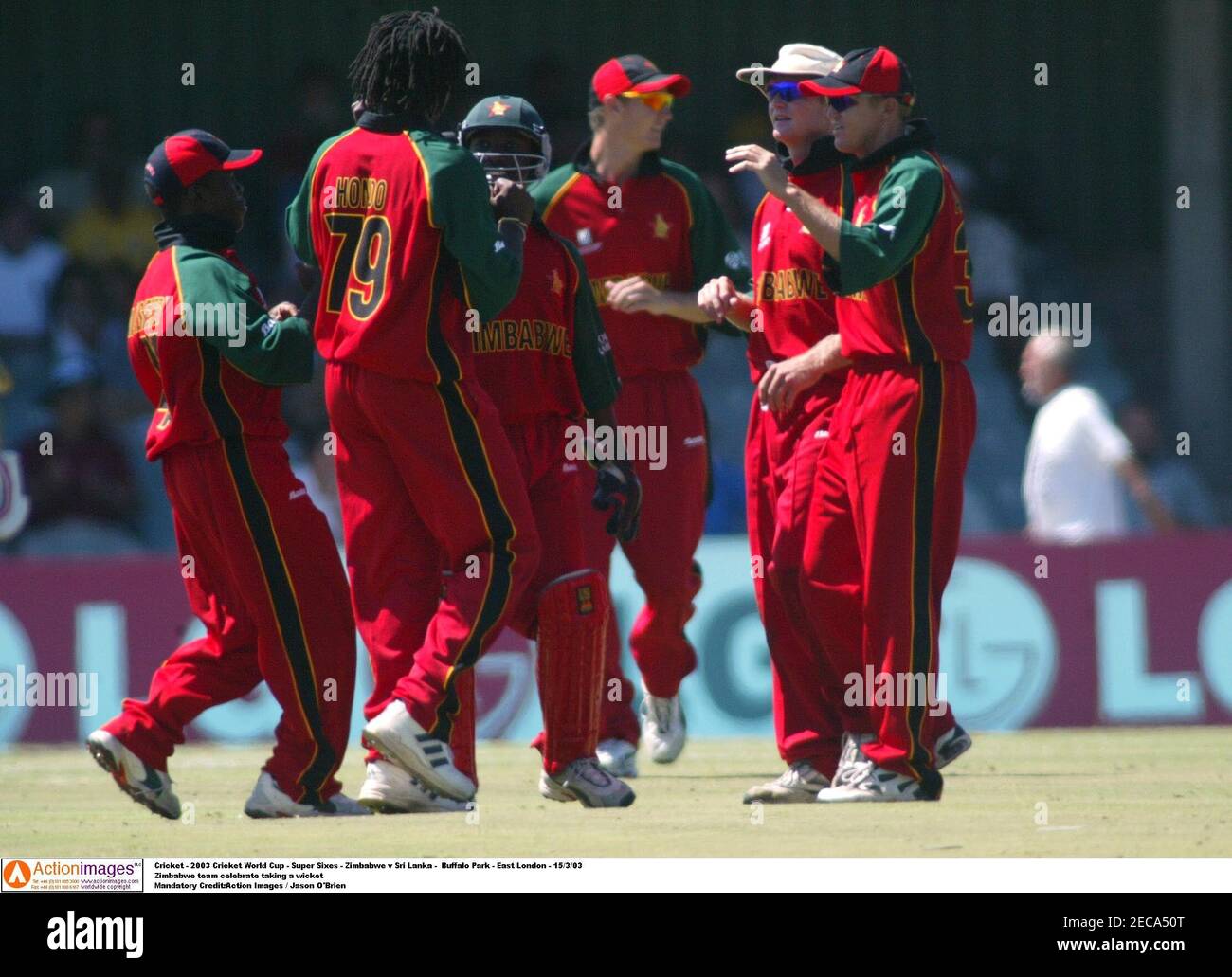Zimbabwe cricket team celebrate hires stock photography and images Alamy