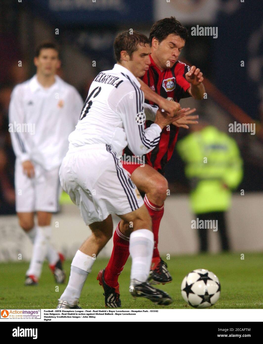 Football Uefa Champions League Final Real Madrid V Bayer Leverkusen Hampden Park 15 5 02 Ivan