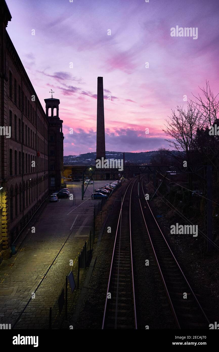 Salts Mill part of Saltaire victorian model village in Saltaire, West