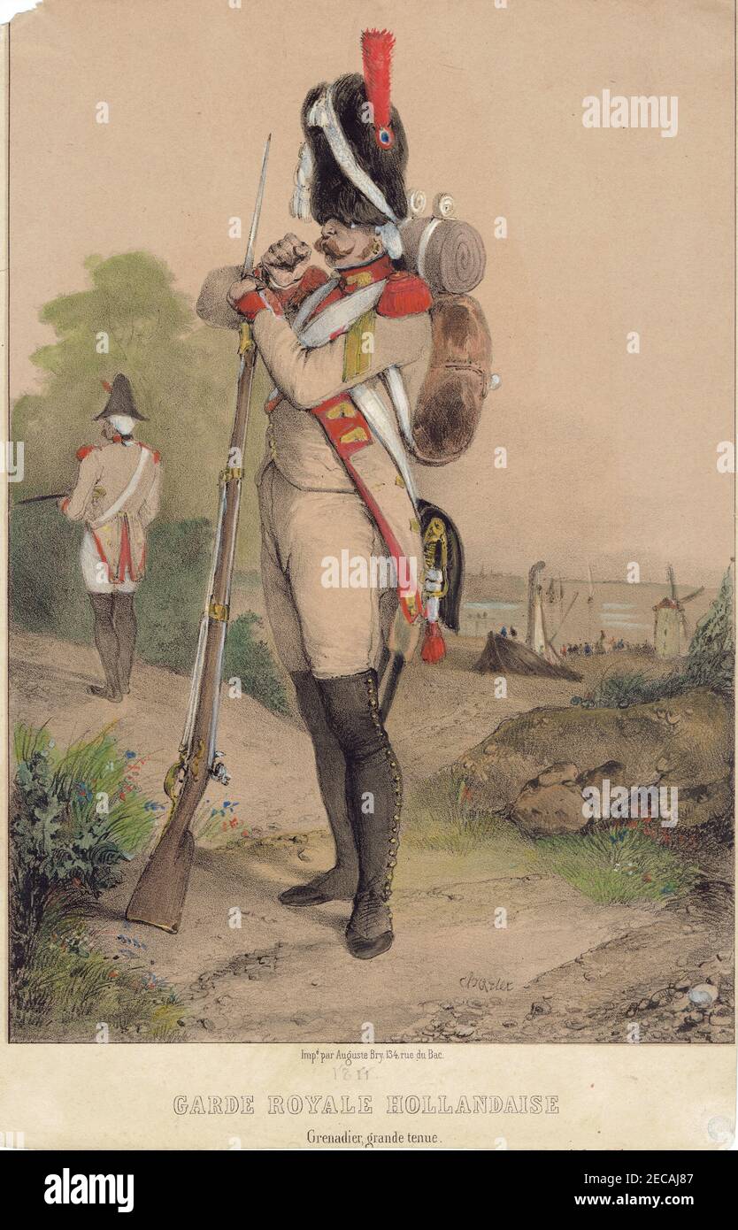 Figurine MHSP Général Cambronne - Grenadier à Pied De La Garde N°25 - Marque ATLAS, Matière Zamac - Neuf