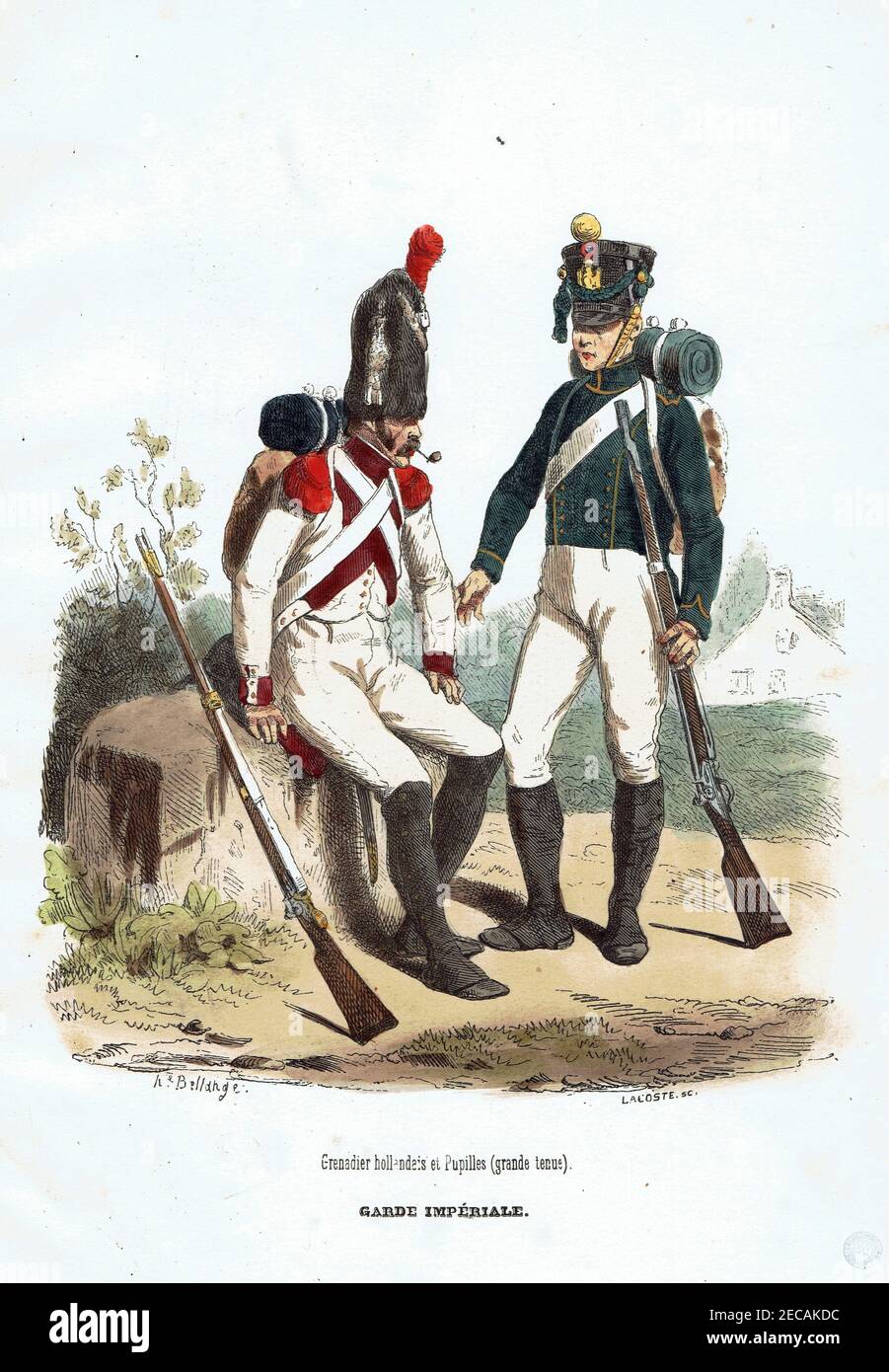 Soldat De Plomb Vertunni - Grenadier Hollandais Premier Empire - 54mm - Occasion