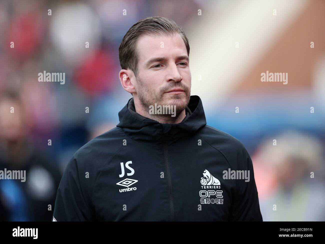 Soccer Football - Premier League - Crystal Palace v Huddersfield Town - Selhurst Park, London, Britain - March 30, 2019  Huddersfield Town manager Jan Siewert before the match    REUTERS/Hannah McKay  EDITORIAL USE ONLY. No use with unauthorized audio, video, data, fixture lists, club/league logos or 'live' services. Online in-match use limited to 75 images, no video emulation. No use in betting, games or single club/league/player publications.  Please contact your account representative for further details. Stock Photo