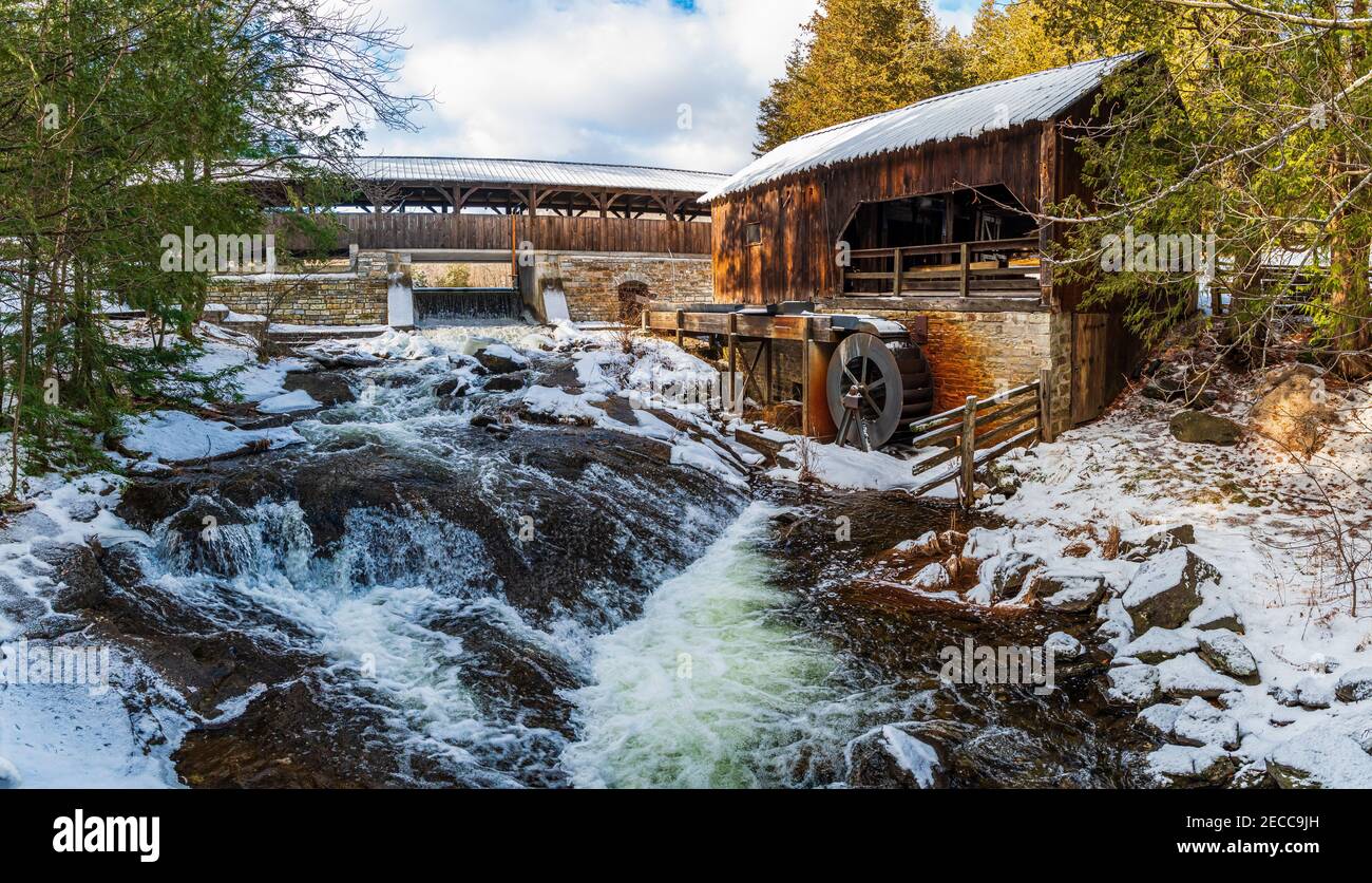 O'Hara Mills Homestead Conservation Area Madoc Ontario Canada Stock