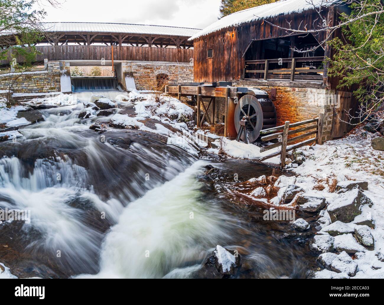 O'Hara Mills Homestead Conservation Area Madoc Ontario Canada Stock