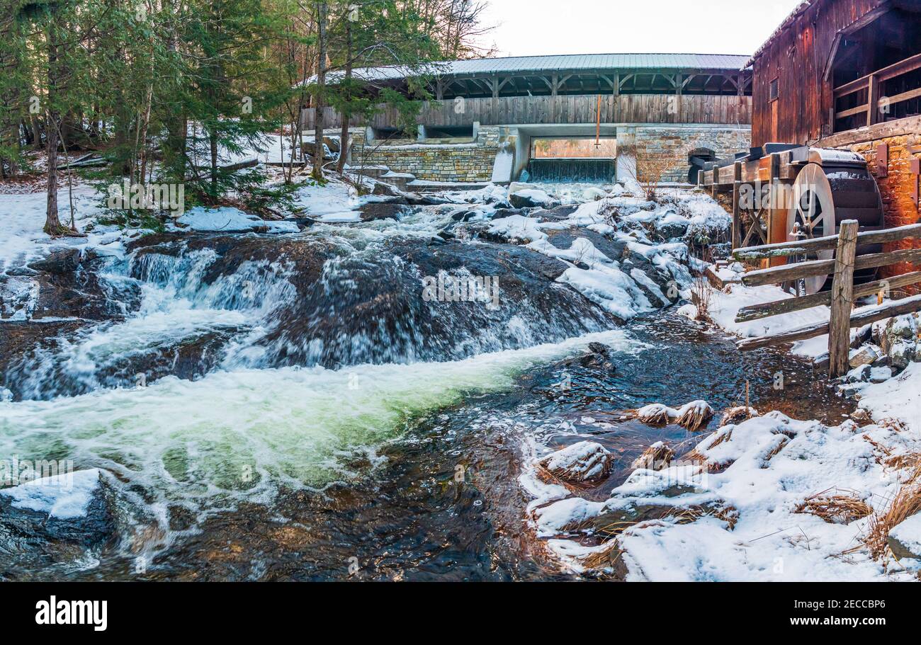 O'Hara Mills Homestead Conservation Area Madoc Ontario Canada Stock