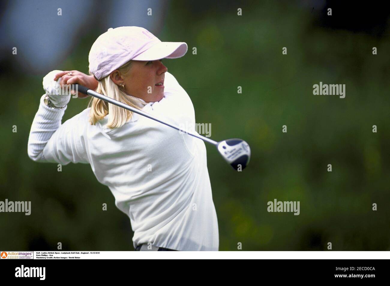 Golf - Ladies British Open - Ladybank Golf Club - England - 12-13/6/01 Kate  Phillips - Usa Mandatory Credit : Action Images / David Slater Stock Photo  - Alamy