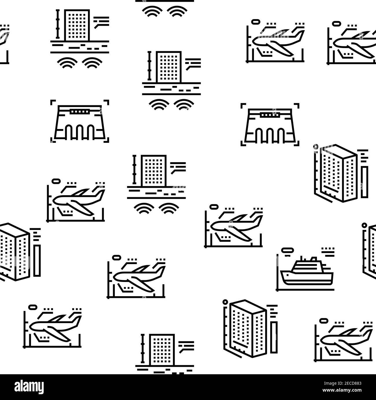 Modeling Engineering Vector Seamless Pattern Stock Vector Image & Art ...