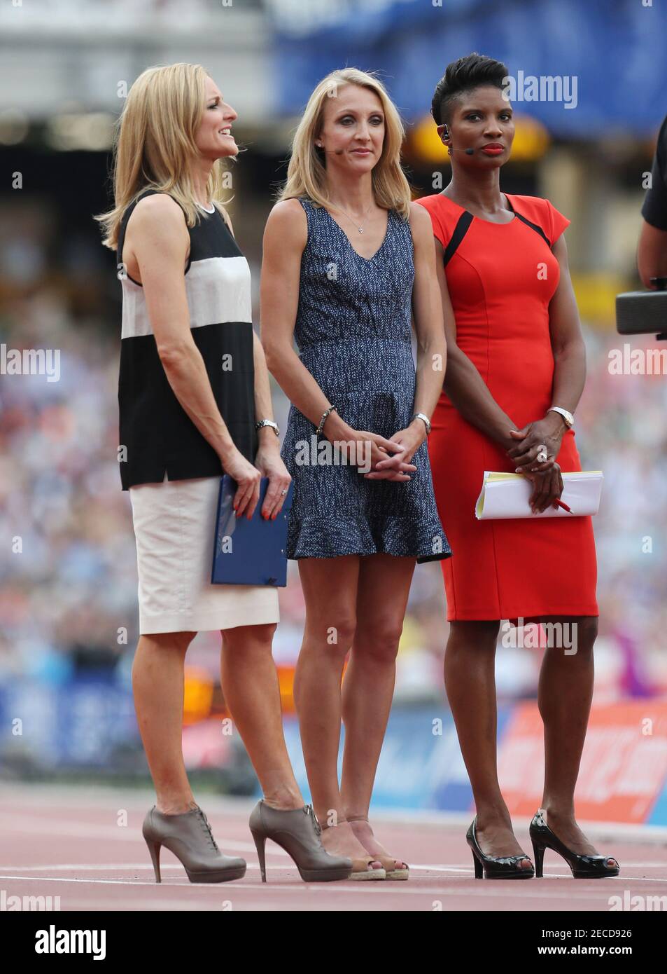 Athletics Action Denise Lewis High Resolution Stock Photography and