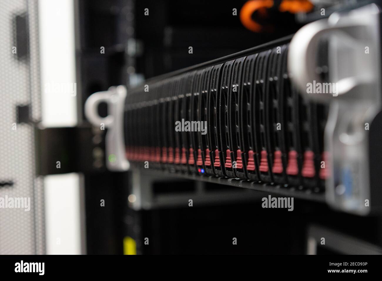 Server racks In server room cloud data center Stock Photo Alamy
