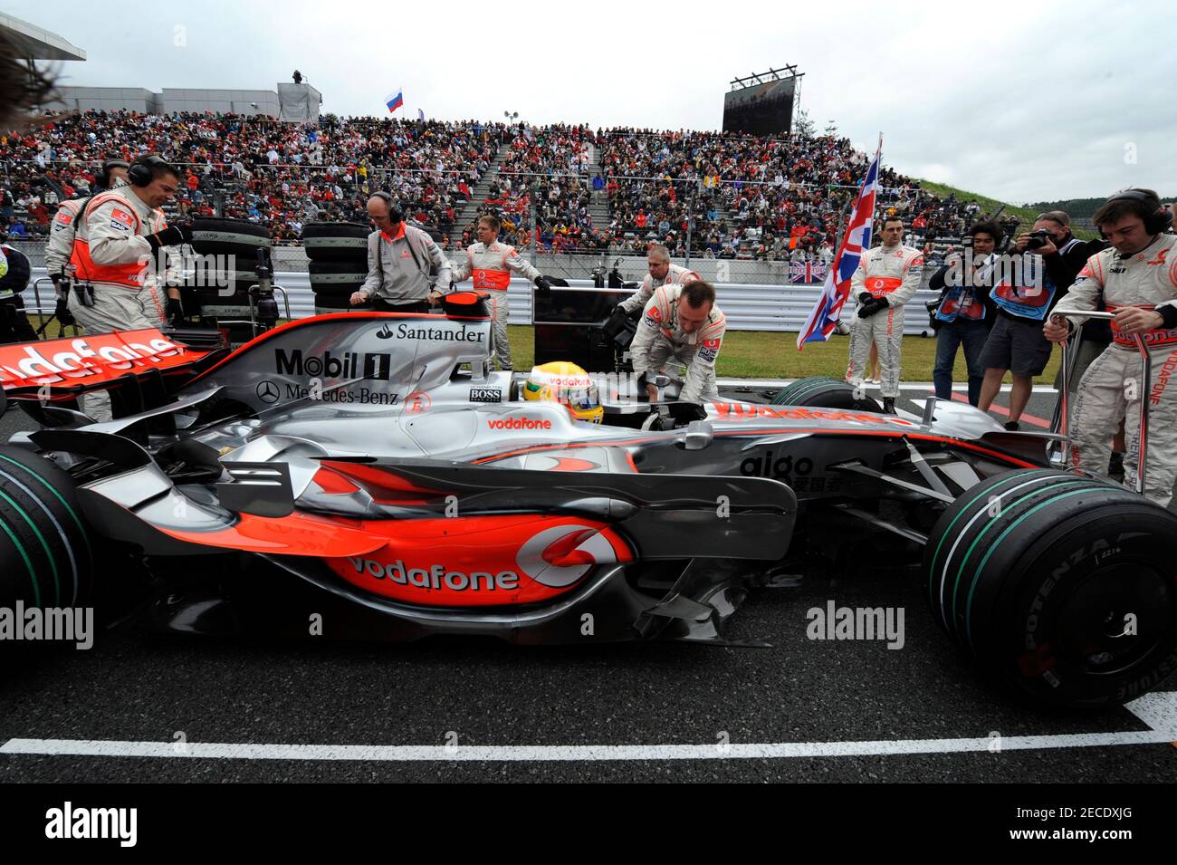 Formula One - F1 - Japanese Grand Prix 2008 - Fuji Speedway - Suzuka -  Japan - 12/10/08 Lewis Hamilton - McLaren Mandatory Credit: Action Images /  Crispin Thruston Stock Photo - Alamy