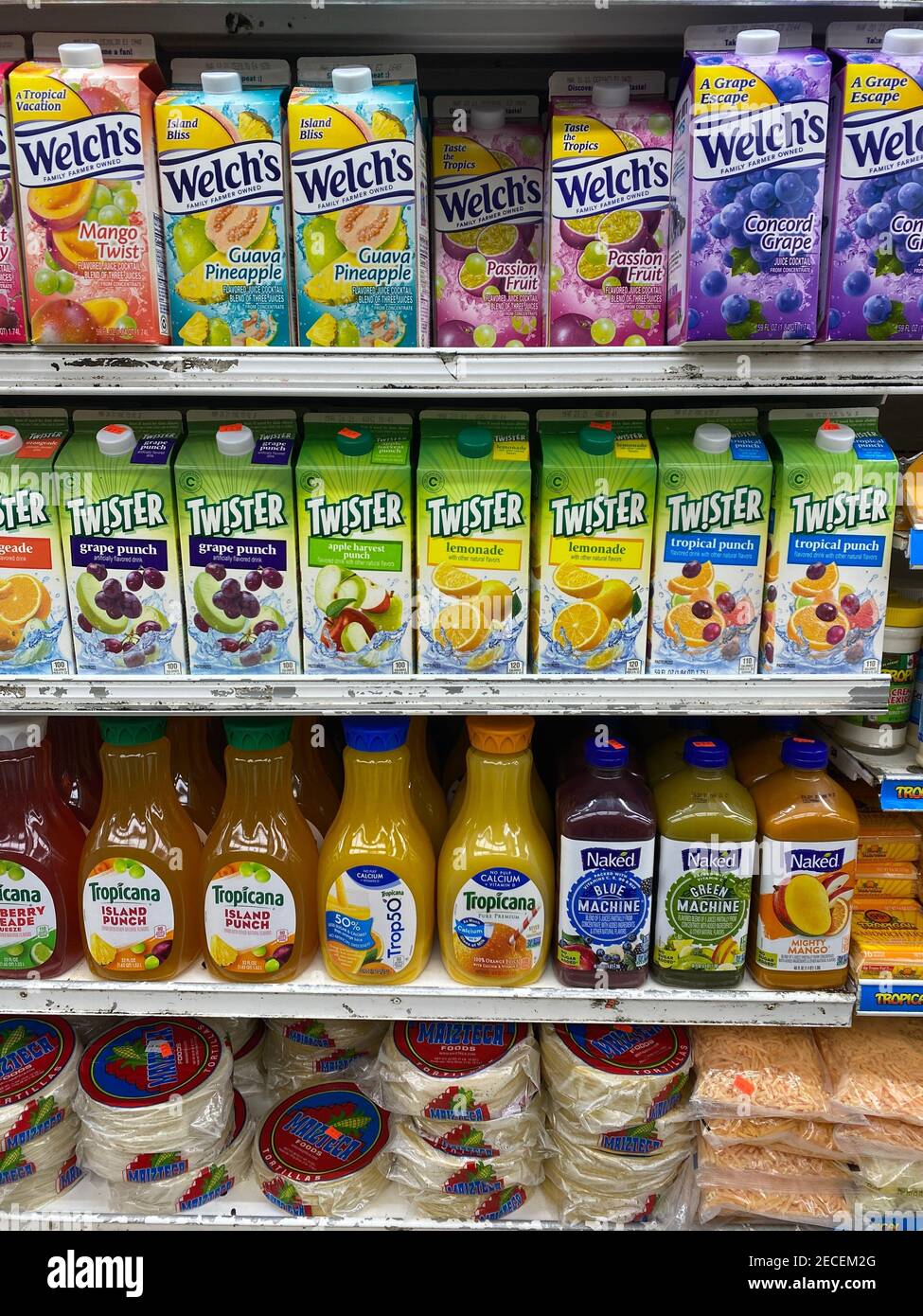 Sweet fruit juices are often full of sugar and other sweeteners which