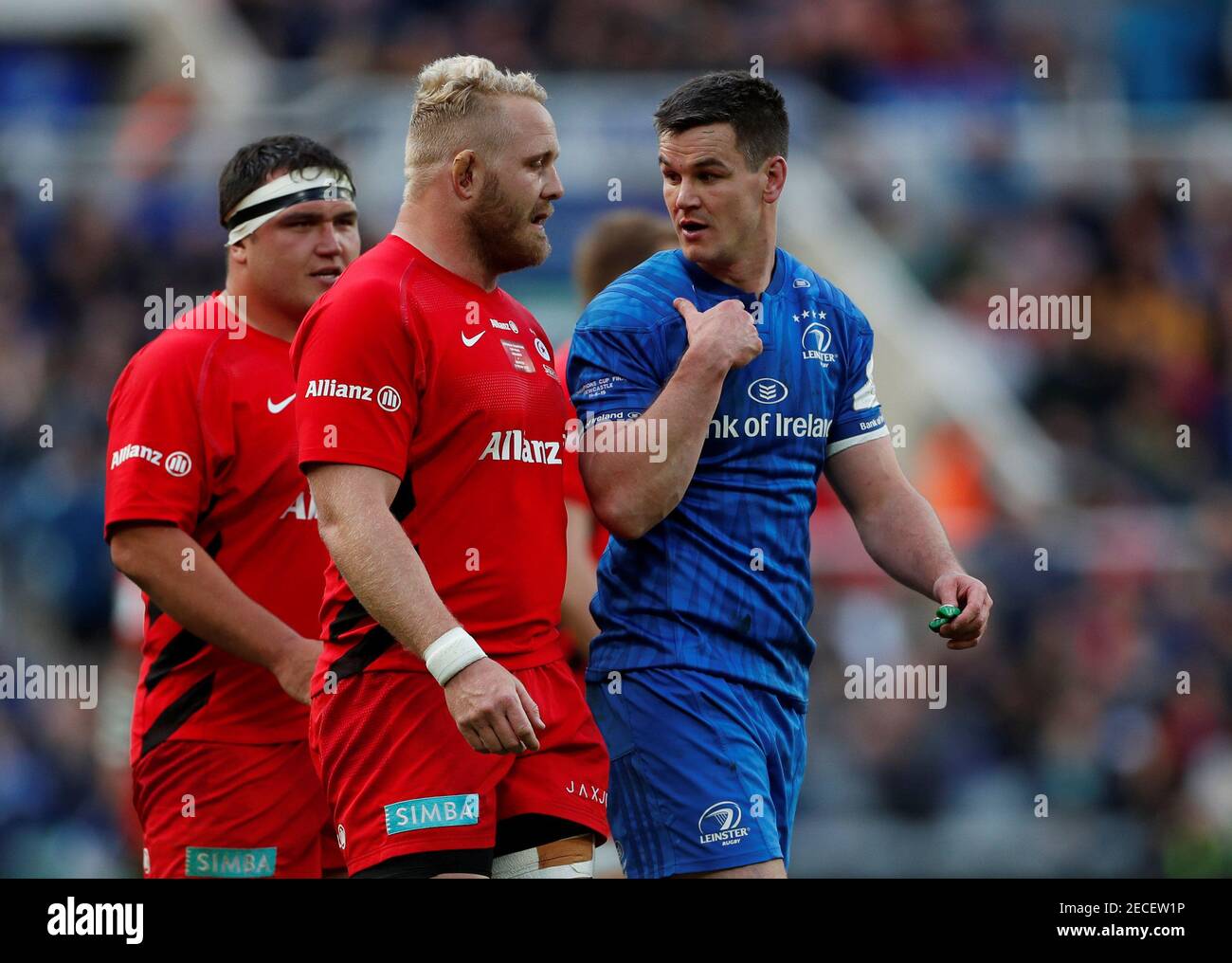 Rugby Union European Champions Cup Final Leinster Rugby V Saracens St James Park Newcastle Britain May