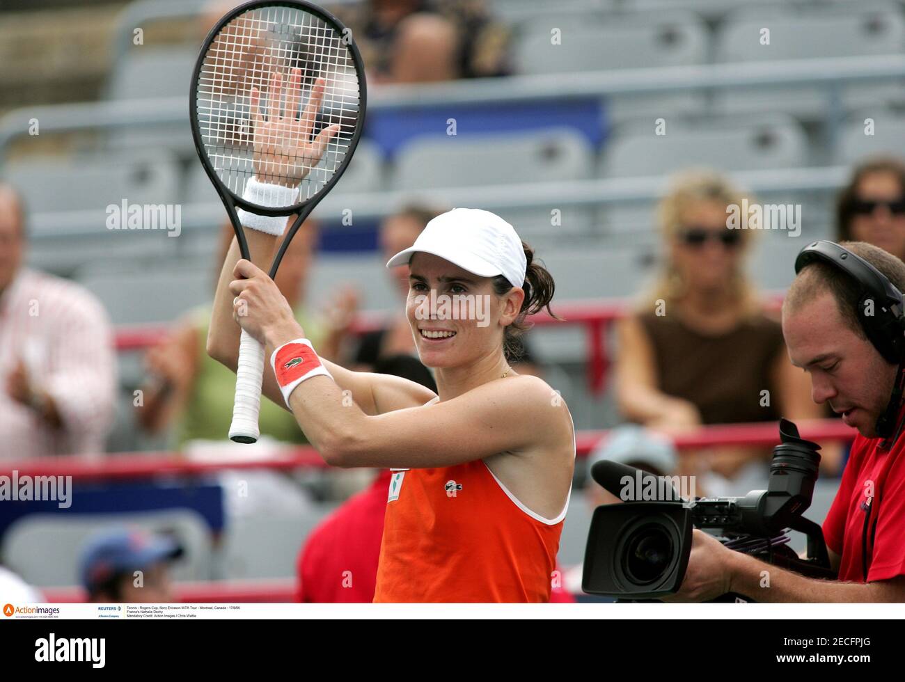 Tennis - Rogers Cup, Sony Ericsson WTA Tour - Montreal, Canada - 17/8/06 France's Nathalie Dechy Mandatory Credit: Action Images / Chris Wattie Stock Photo
