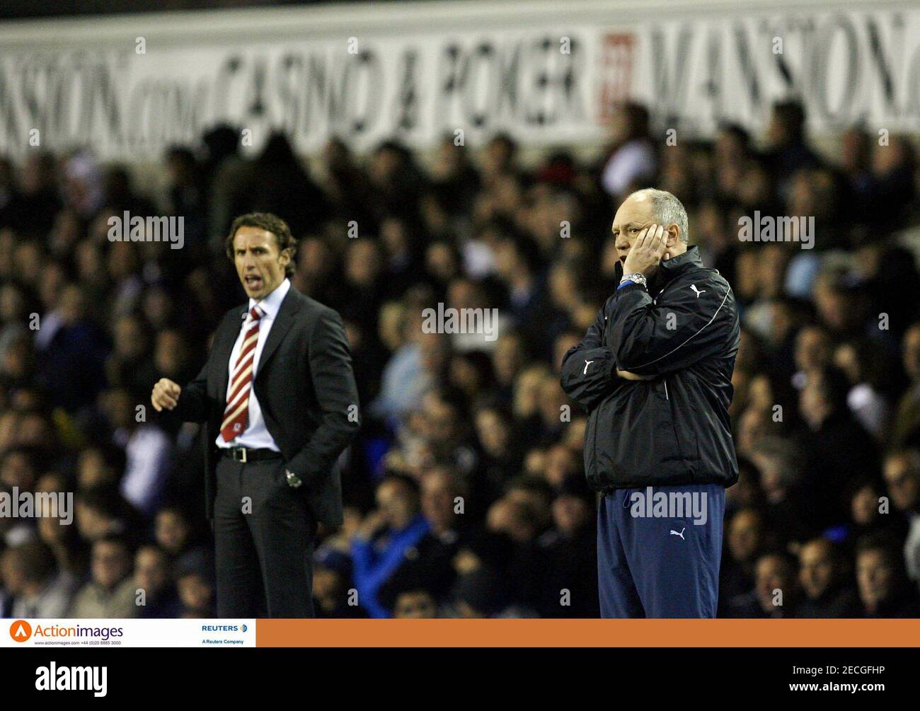 pic Gareth Southgate Middlesbrough Carling Cup alamy