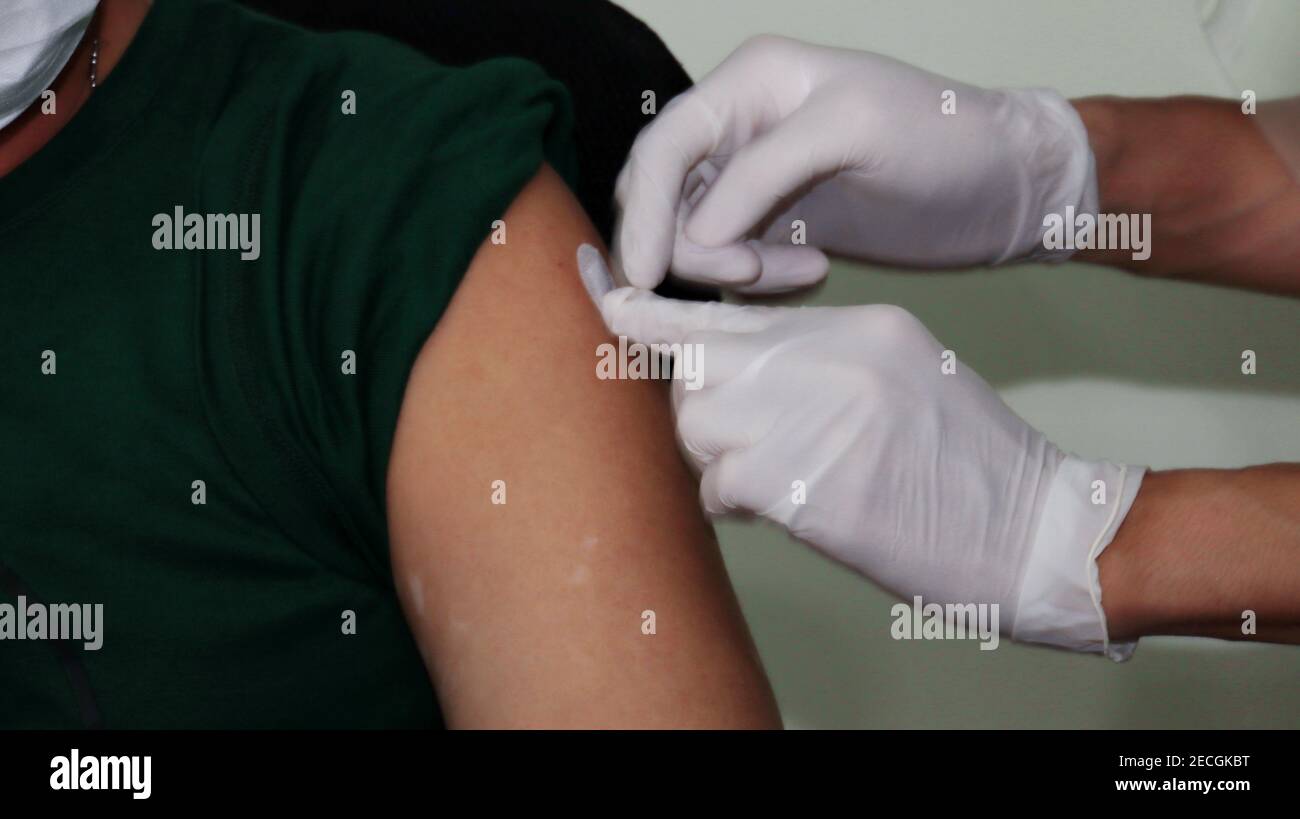 Vaksin Injection Vaksin. Vaccine and syringe injection. It use for prevention ...