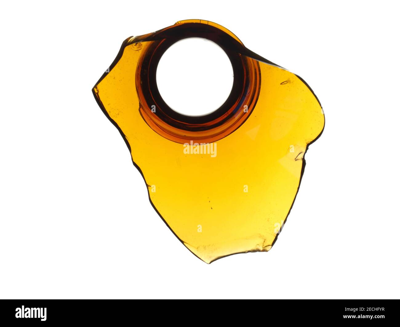 Broken shard of glass hi-res stock photography and images - Alamy