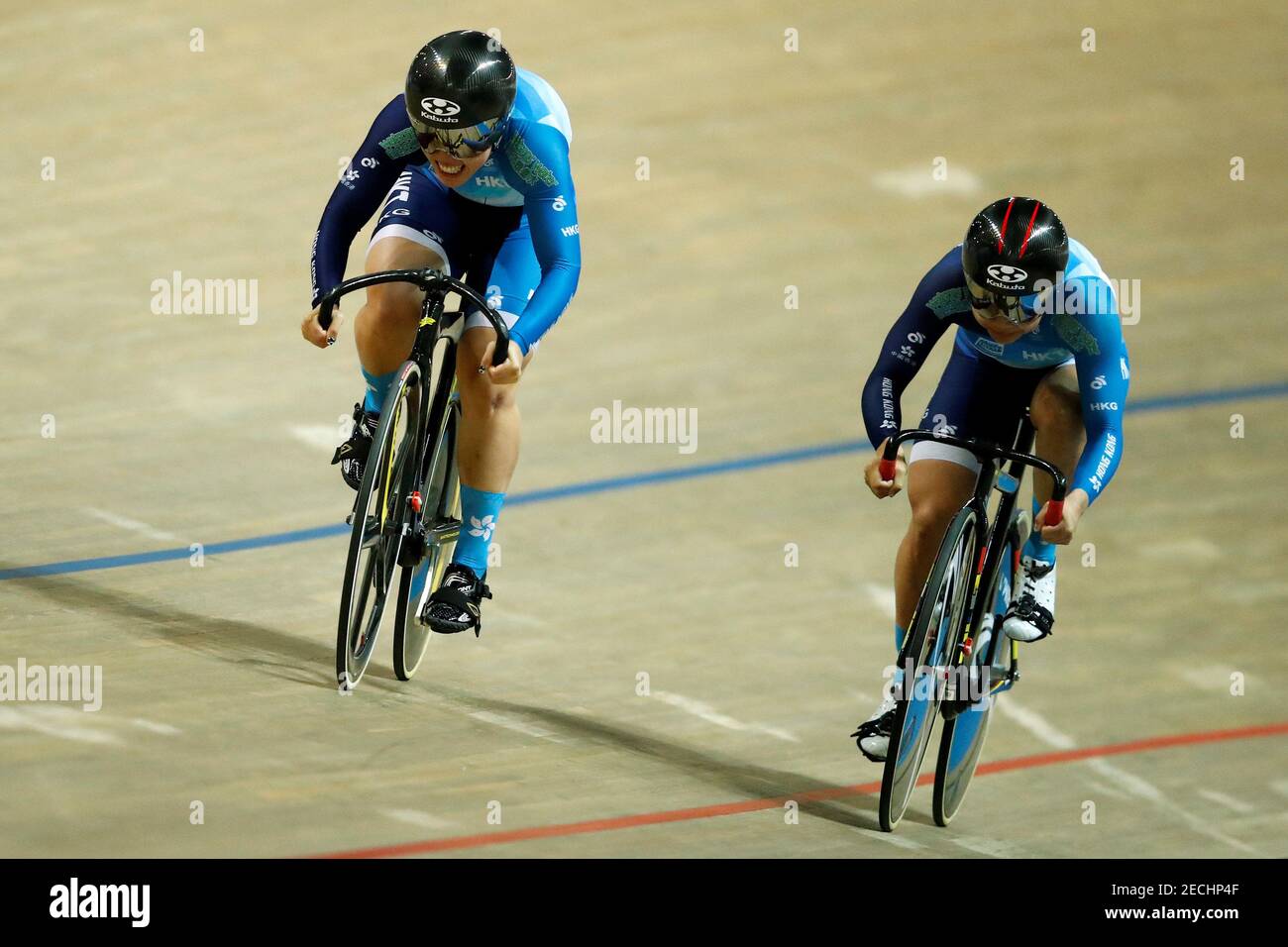 Cycling 2019 Uci Track Cycling World Championships Pruszkow Poland February 27 2019 Hong Kong S Hoi Yan