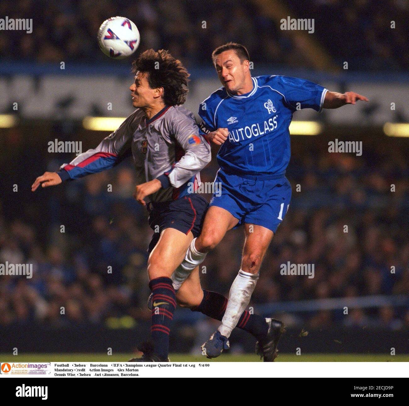Football Chelsea V Barcelona Uefa Champions League Quarter Final 1st Leg 5 4 00 Mandatory Credit Action Images Alex Morton Dennis Wise Chelsea Jari Litmanen Barcelona Stock Photo Alamy Football Chelsea V Barcelona Uefa Champions League Quarter Final 1st Leg 5 4 00 Mandatory Credit Action Images Alex Morton Dennis Wise Chelsea Jari Litmanen Barcelona Stock Photo Alamy
