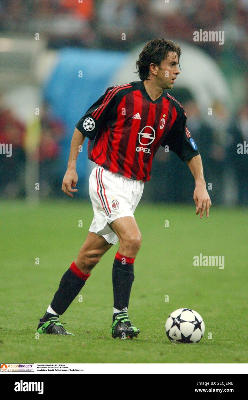 Football - Stock 02/03 , 7/5/03 Alessandro Costacurta - AC Milan Mandatory  Credit: Action Images / Rudy Lhomme Stock Photo - Alamy