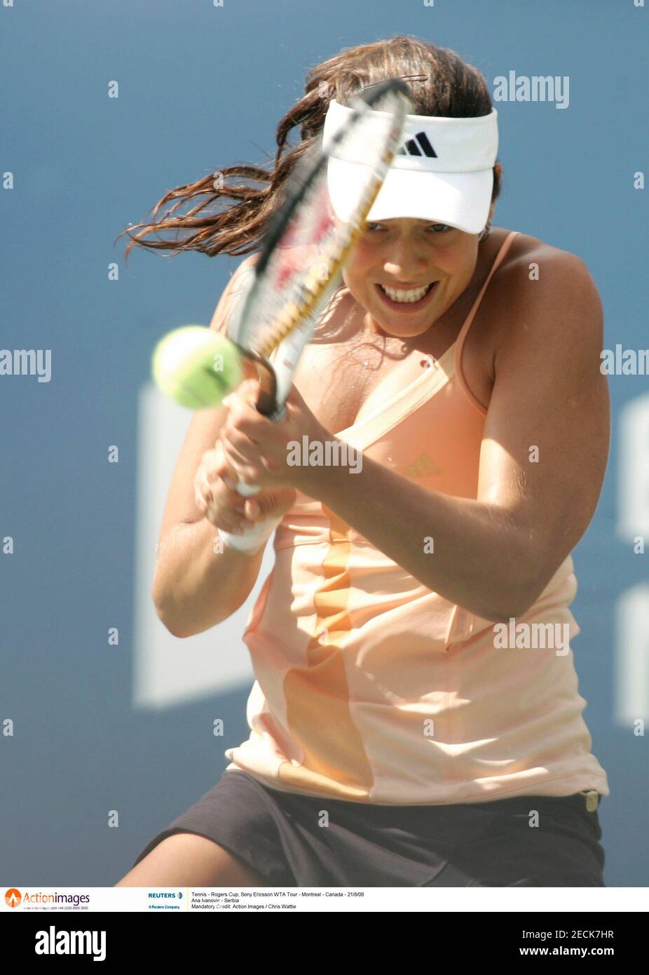 Tennis - Rogers Cup, Sony Ericsson WTA Tour - Montreal - Canada - 21/8/06  Ana Ivanovic - Serbia  Mandatory Credit: Action Images / Chris Wattie Stock Photo