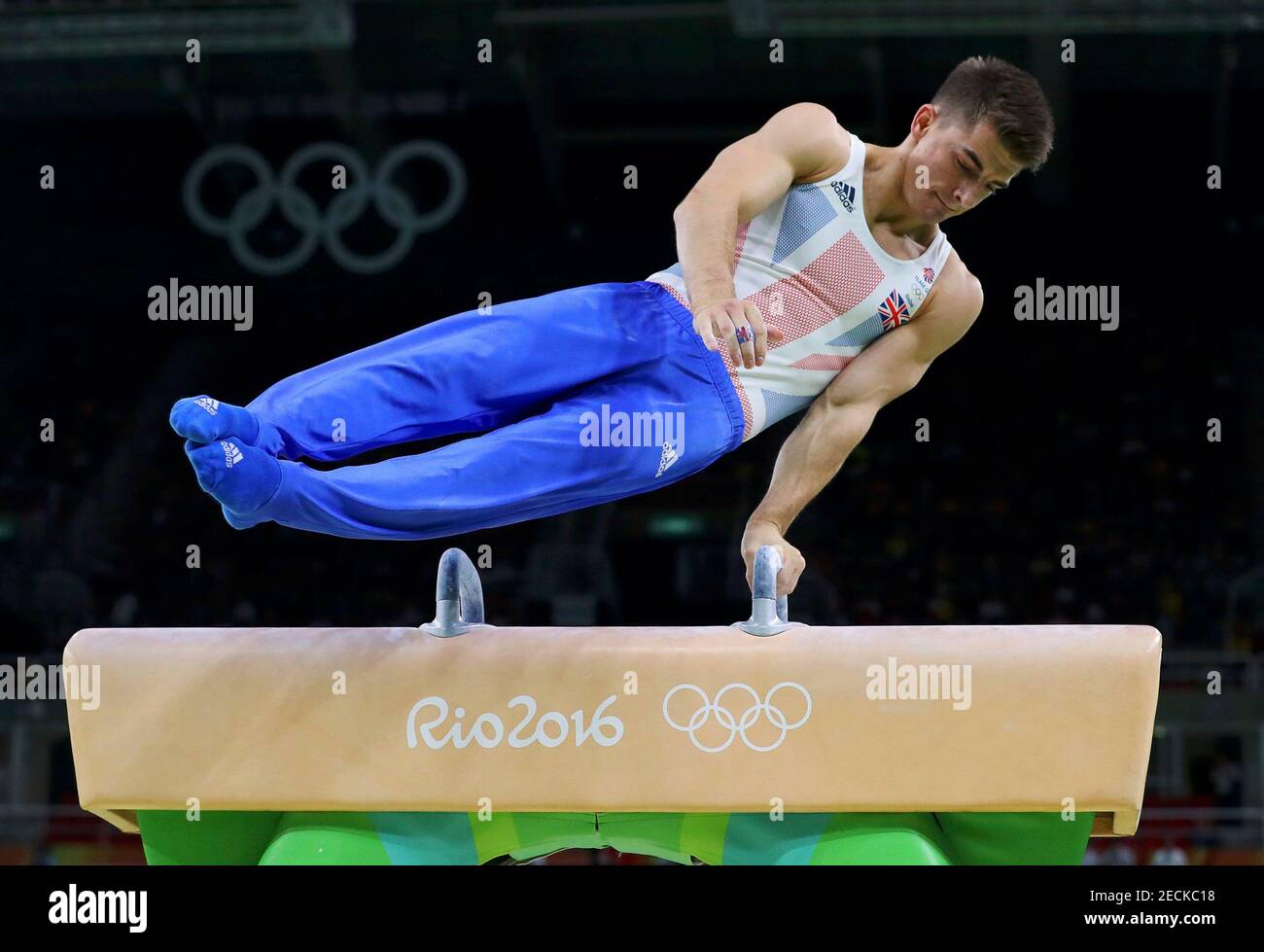 16 Rio Olympics Artistic Gymnastics Final Men S Individual All Around Final Rio Olympic Arena Rio De Janeiro Brazil 10 08 16 Max Whitlock Gbr Of United Kingdom Competes On