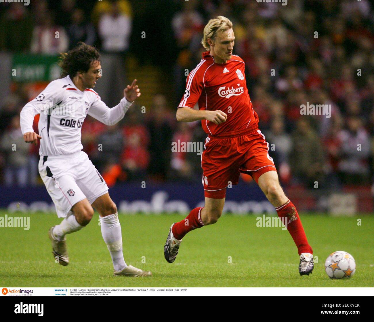 Football - Liverpool v Besiktas UEFA Champions League Group Stage Matchday  Four Group A - Anfield - Liverpool - England -