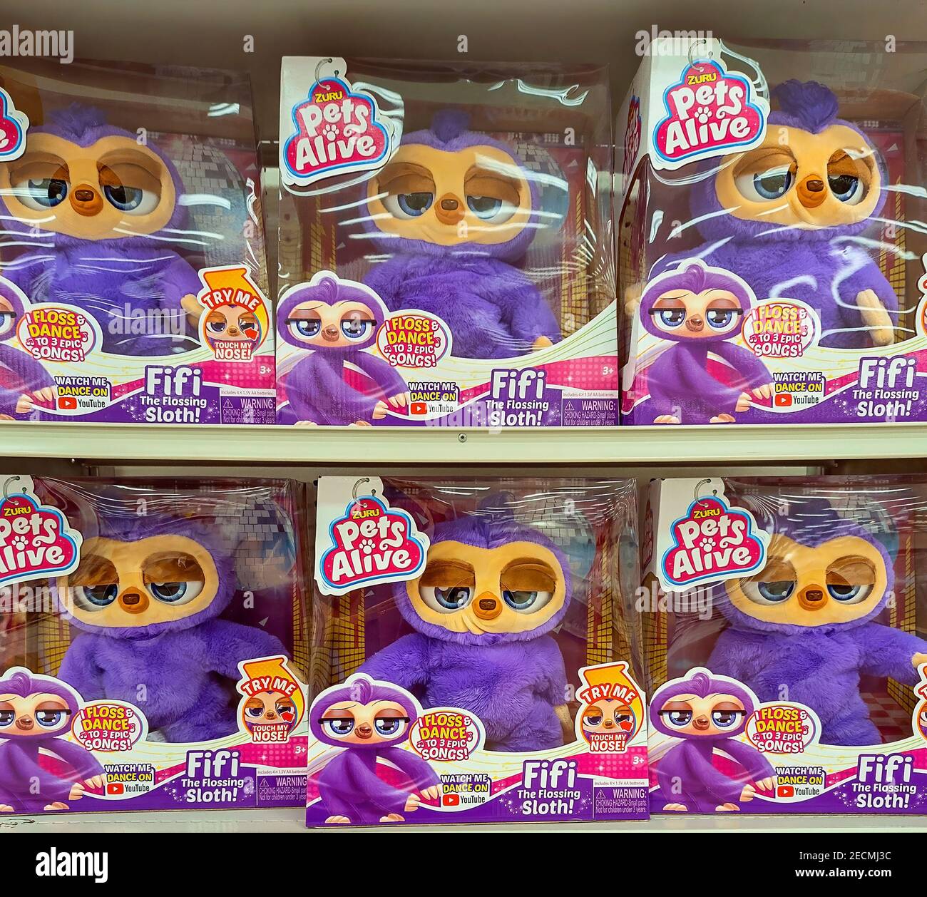 Mackay, Queensland, Australia February 2021 Children toy pet animals