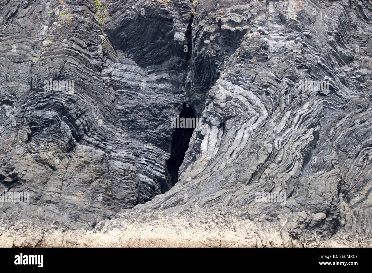 Kapiti Island, New Zealand, geomorphology Stock Photo