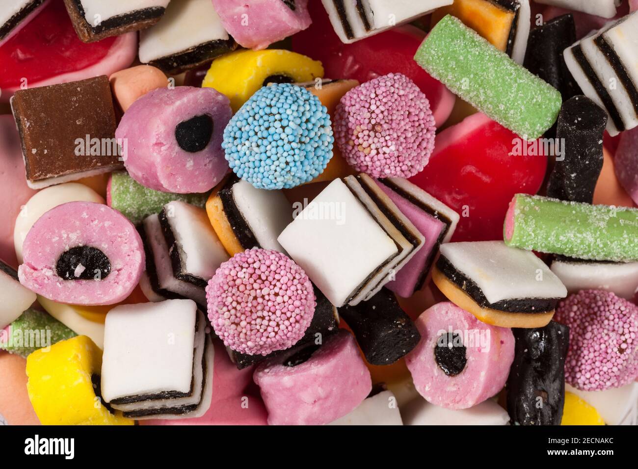 Licorice sweets, Lidingö (Sweden Stock Photo Alamy