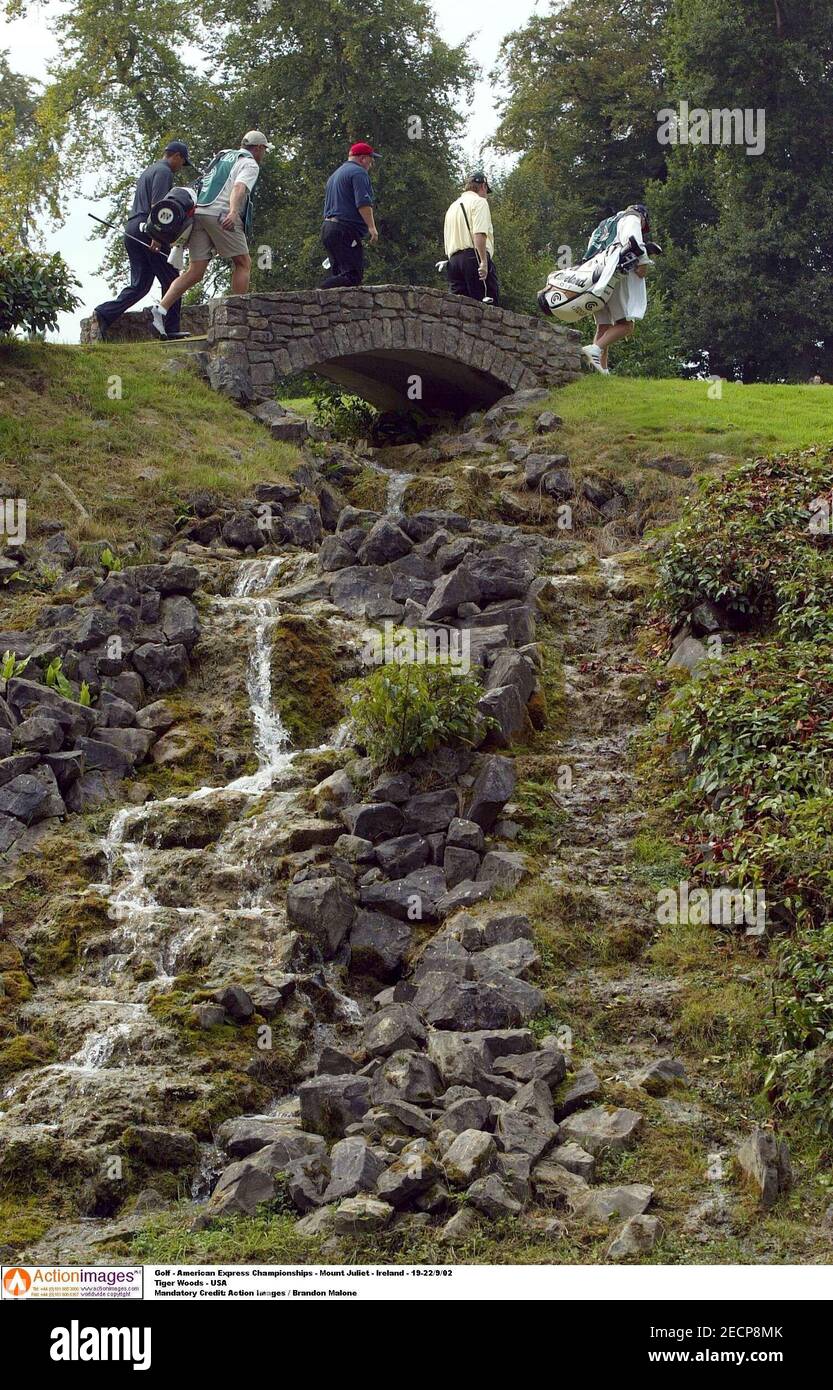 Golf American Express Championships Mount Juliet Ireland 19 22 9 02 Tiger Woods Usa Mandatory Credit Action Images Brandon Malone Stock Photo Alamy