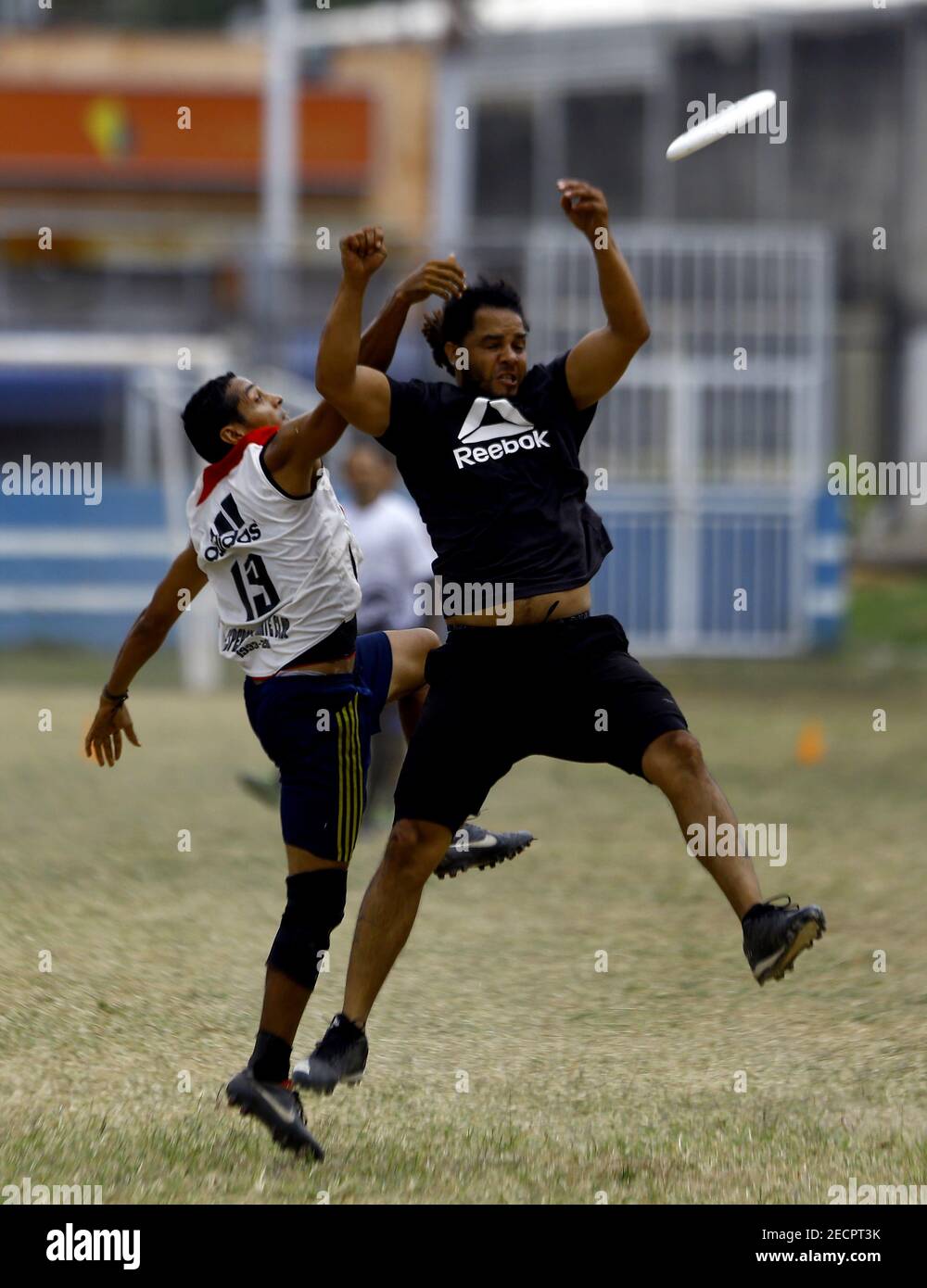 Valencia, Carabobo, Venezuela. 13th Feb, 2021. February 13, 2021. Ultimate  or Frisbee is a non-contact, self-arbitrating team sport played with a  flying disc (or Frisbee Âª). It brings together elements of soccer,