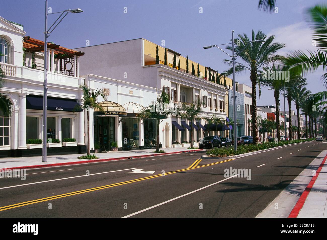 Rodeo Drive, Los Angeles, California, USA Stock Photo - Alamy