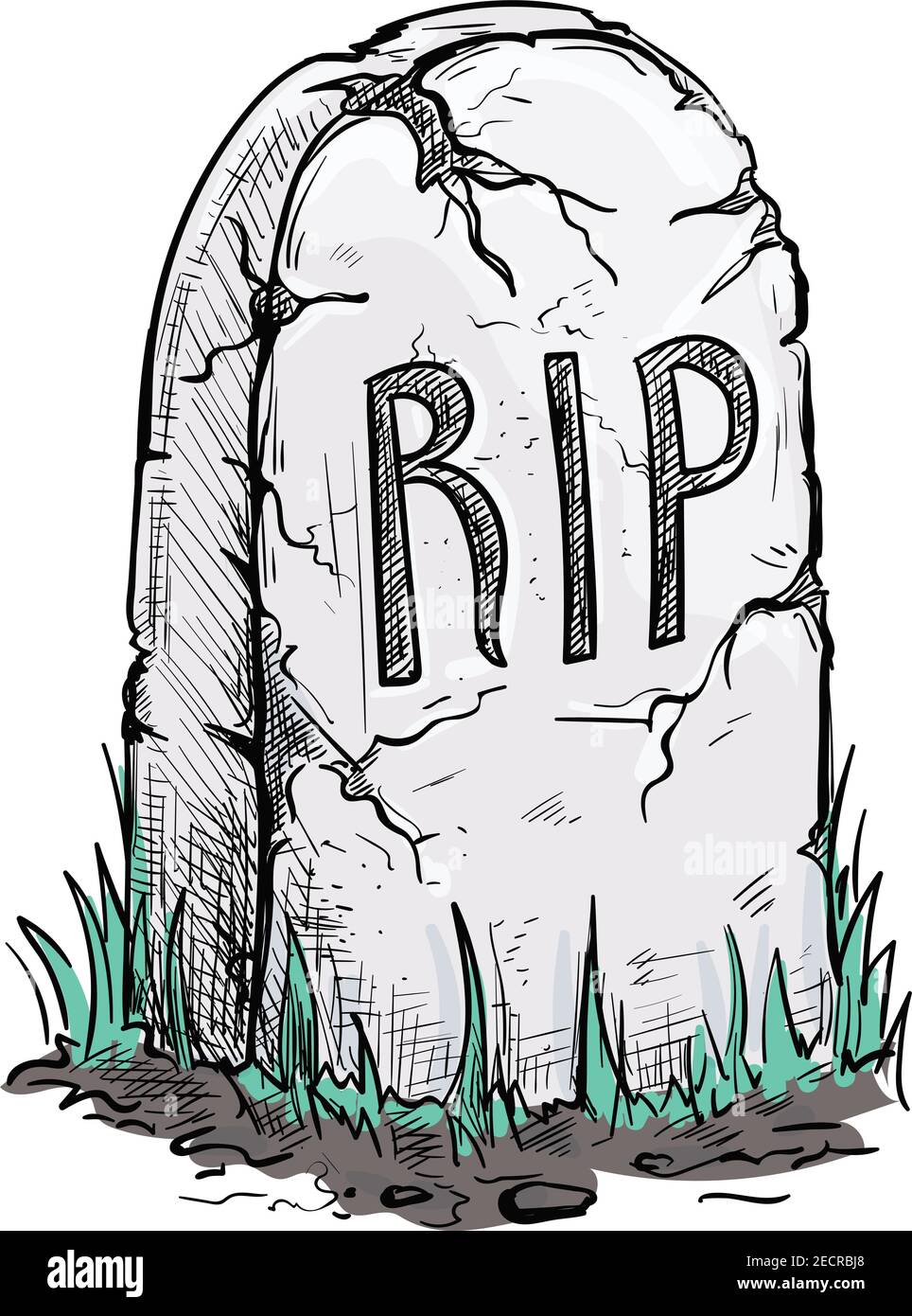 RIP Grave - Openclipart