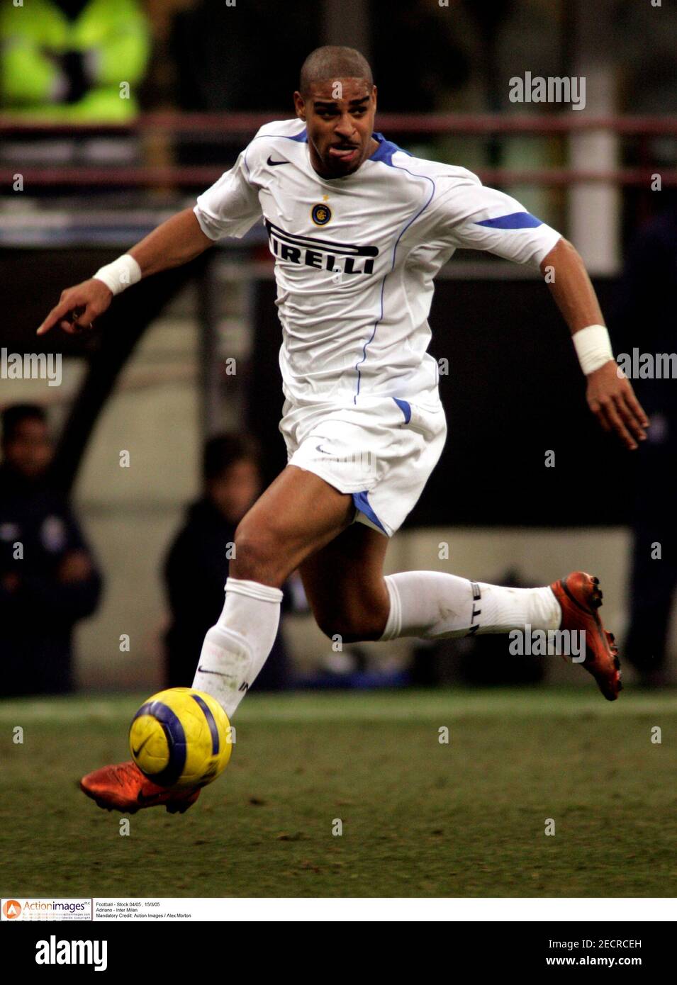 Football - Stock 04/05 , 15/3/05 Adriano - Inter Milan Mandatory Credit:  Action Images / Alex Morton Stock Photo - Alamy