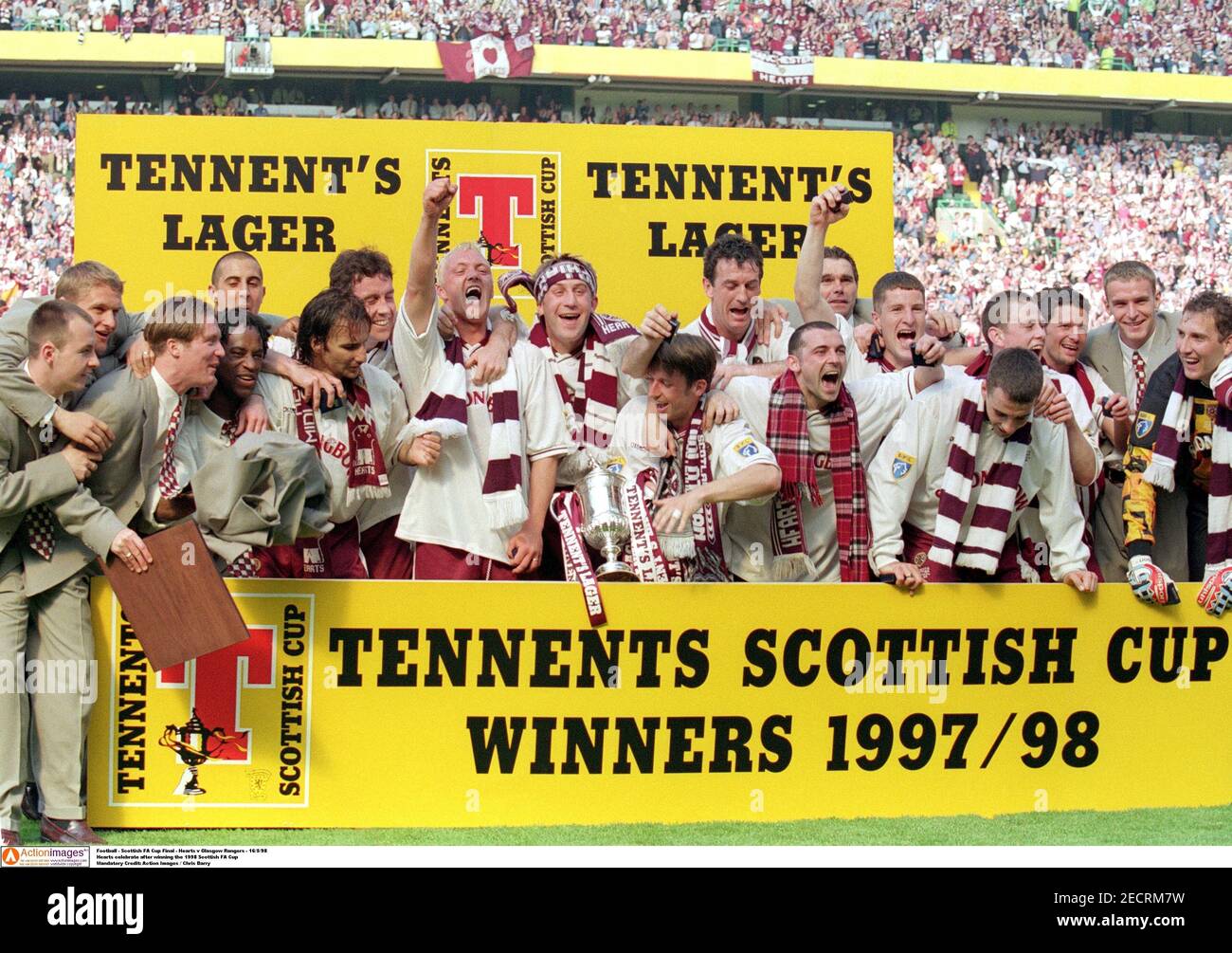 Scottish Cup Final 1998 High Resolution Stock Photography and Images