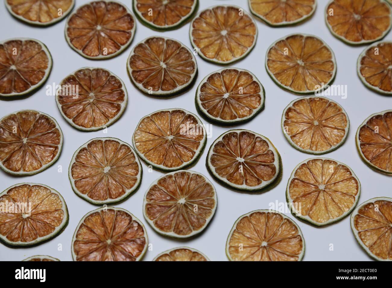 Dried fruit on colored background. Pattern of a fruit frips. Healthy