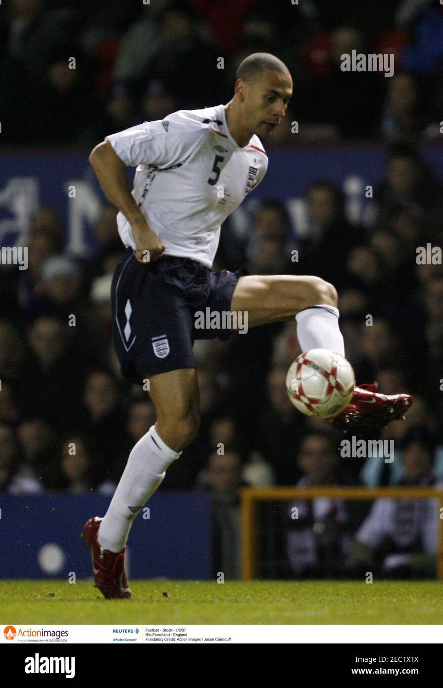 Football Stock 7 2 07 Rio Ferdinand England Mandatory Credit Action Images Jason Cairnduff Stock Photo Alamy Football Stock 7 2 07 Rio Ferdinand England Mandatory Credit Action Images Jason Cairnduff Stock Photo Alamy