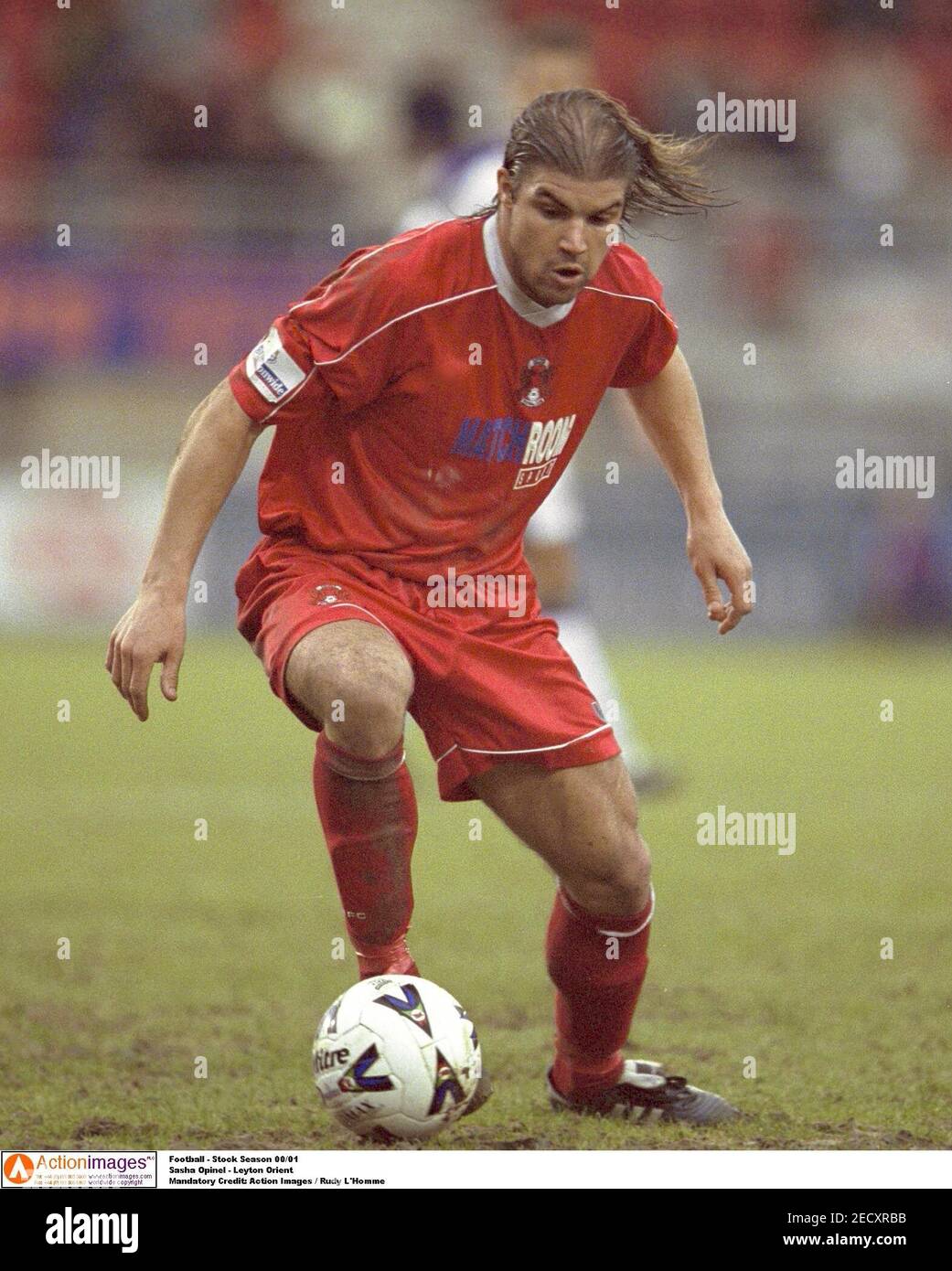 Football - Stock Season 00/01 Sasha Opinel - Leyton Orient Mandatory  Credit: Action Images / Rudy L'Homme Stock Photo - Alamy