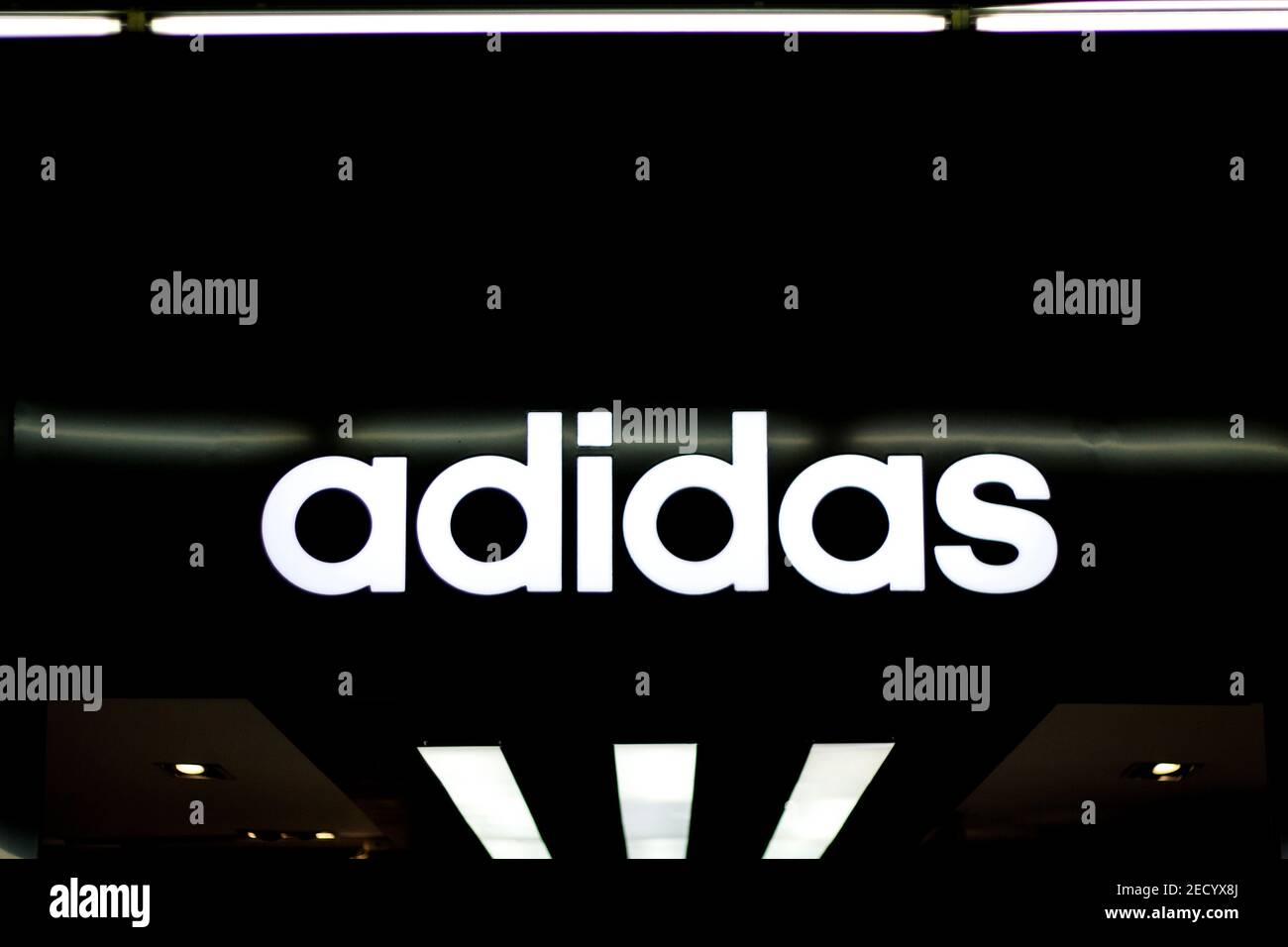 Brand name adidas shoes hi-res stock photography and images - Alamy